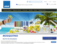 Tablet Screenshot of oblak-com.si